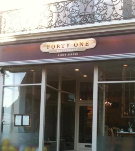 Forty One, 41 Church Street, Palmeira Square, Hove