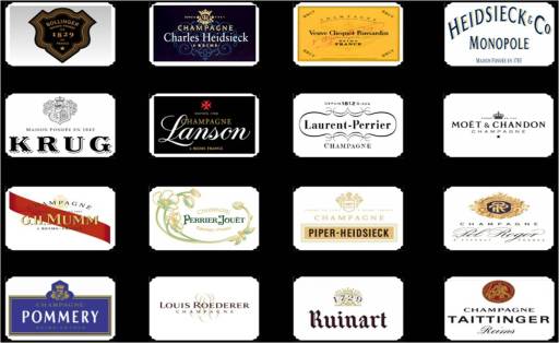 The Champagne Academy 16 Grandes Marques