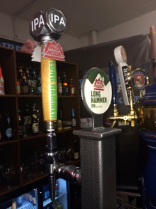 Red Hook's Long Hammer IPA 'Hammer' beer tap